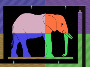 Voir des éléphants multicolores, c'est ce qu'on appelle un delirium tremens non ?